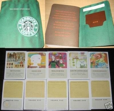 starbucks green apron cards|Green Apron Cards .